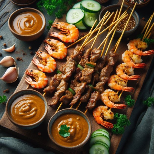 Surf 'n' turf - kurz vaření v moderní kombinaci masa, ryb a mořských plodů